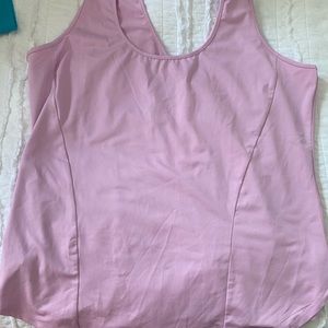 Lavender Buff Bunny Workout Tank - size XL